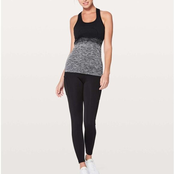 RARE Lululemon Swiftly Racerback Black Gray 2 NWOT - Picture 3 of 10